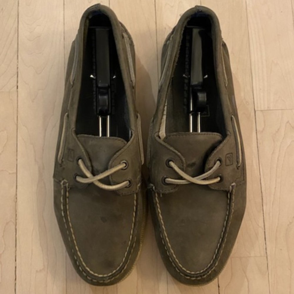 Men's Blue Gray Sperry's